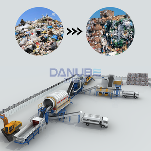 Machine de tri des déchets, système de tri des déchets solides municipaux - Product Image 1