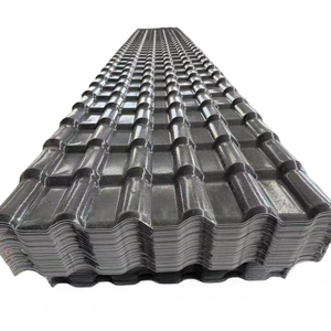 Tôle de toiture en résine plastique PVC ondulée style antique pour maison, <span class=keywords><strong>tuile</strong></span> de <span class=keywords><strong>toit</strong></span> espagnole, <span class=keywords><strong>tuile</strong></span> plate à <span class=keywords><strong>pente</strong></span>, <span class=keywords><strong>tuile</strong></span> en résine ASA - Product Image 1