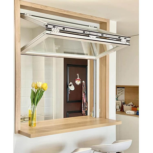 Portes accordéon en aluminium résistant aux ouragans <span class=keywords><strong>pour</strong></span> l'extérieur, pliables, à double battant, isolation thermique, faible émissivité, <span class=keywords><strong>pour</strong></span> salle de bain et chambre à coucher - Product Image 4