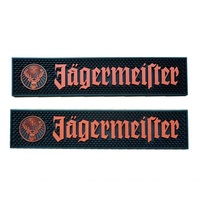 Großhandel Custom Car Runner Umwelt freundliche weiche PVC-Stangen matten Silikon Bar Runner Mat