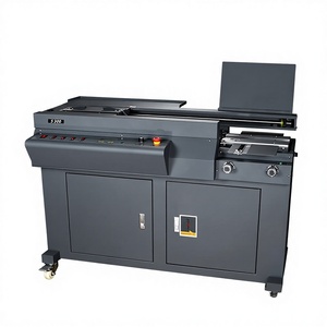 Machine à relier électrique entièrement automatique sans fil Bao Yu S300 à colle thermofusible latérale en métal pour petits livres/thèses, usage bureautique - Product Image 1