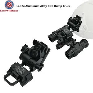 Soporte de Montaje para Casco Táctico Tri-Claw Warfalcon L4G24 NVG, Conector de Visión Nocturna de Metal CNC para PVS 15 18 31 GPNVG18 - Product Image 1