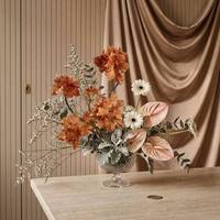 Real Touch Clivia Gladiolus Kunstbloemen Zijde Lange steel Bloemtak Bruiloft Decoratie Evenementendesign Luxe Home Decor
