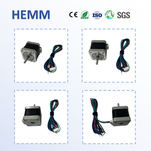 Motore <span class=keywords><strong>Stepper</strong></span> Ibrido a Ciclo Chiuso Ultra-Compatto HEMM <span class=keywords><strong>NEMA</strong></span> <span class=keywords><strong>17</strong></span>, 3.9V 1.3A 0.45Nm, Bifase, Modello HEM-17D4002, Adatto per Applicazioni Embedded - Product Image 2