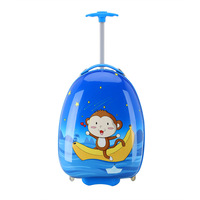 Trolley pour enfants de 16 pouces de dessin animé mignon Bagages pour enfants Valise de voyage pour étudiants imprimée avec logo