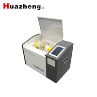 Probador de Voltaje de Ruptura de Aceite Aislante HZJQ-X1, Estándar ASTM D1816, Medición de Voltaje de Ruptura de Aceite de Transformador de 80 kV