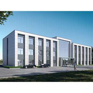 Atelier modulaire préfabriqué en acier galvanisé Design industriel durable pour l'extérieur pour la ferme, le bureau, l'abri de voiture et le garage. - Product Image 5