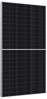 Sunpro 620W TOPCon Modules Solaires Bifaciaux 132 Cellules Double Verre N-Type Cadre Argent Maille Blanche Tier1 Panneaux Solaires de Marque