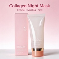 Kollagen-Nacht-Wrapping-Maske Straffendes Hydratisierendes Gesichtsgel 75ml Unparfümiert Hautpflege für den Heimgebrauch
