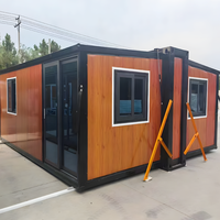 Prix d'usine Maison modulaire Maison mobile pliante double aile extensible Maison modulaire préfabriquée