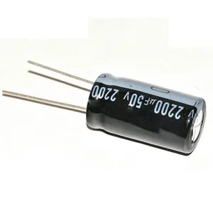 Kit surtido de condensadores electrolíticos, 1uF-2200uF, 25V/50V, 25Valuesx5Pcs, 125 Uds. - Product Image 3