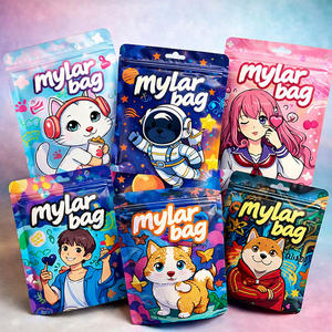 Sacs en <span class=keywords><strong>Mylar</strong></span> refermables, doux au toucher, imprimés sur mesure, 28 grammes, personnalisés, 16 oz, anti-odeur, pour produits comestibles, 3,5 <span class=keywords><strong>mylar</strong></span> - Product Image 1