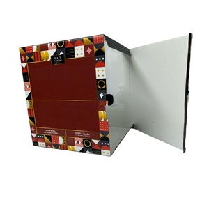 Square Corrugated Recyclable Reusable Customer's Logo <b>Gloss</b> Lamination Board Coated <b>Paper</b> Game From Viet Nam - Product Image 1