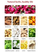 Teh Herbal Penunjang Kecantikan Kulit 2.5g*20 Sachet Label Pribadi Kustom, Campuran Herbal Alami, Pasokan Pabrik, OEM ODM*