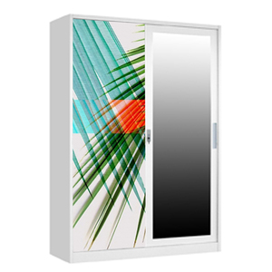 Armario de acero moderno personalizado para hostal, armario de hierro, armario de placa de hierro - Product Image 1