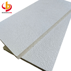 Panneau <span class=keywords><strong>acoustique</strong></span> OEM en <span class=keywords><strong>laine</strong></span> <span class=keywords><strong>de</strong></span> <span class=keywords><strong>roche</strong></span>, plaque isolante carrée, ignifuge, écologique, pour <span class=keywords><strong>plafond</strong></span> - Product Image 1