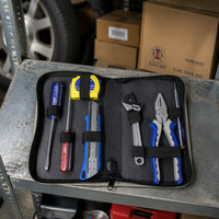 Meilleures ventes 2026 : Ensemble d'outils portables 8 pièces pour bricolage domestique, Kit d'outils à main polyvalent pour usage domestique, avec pochette de rangement