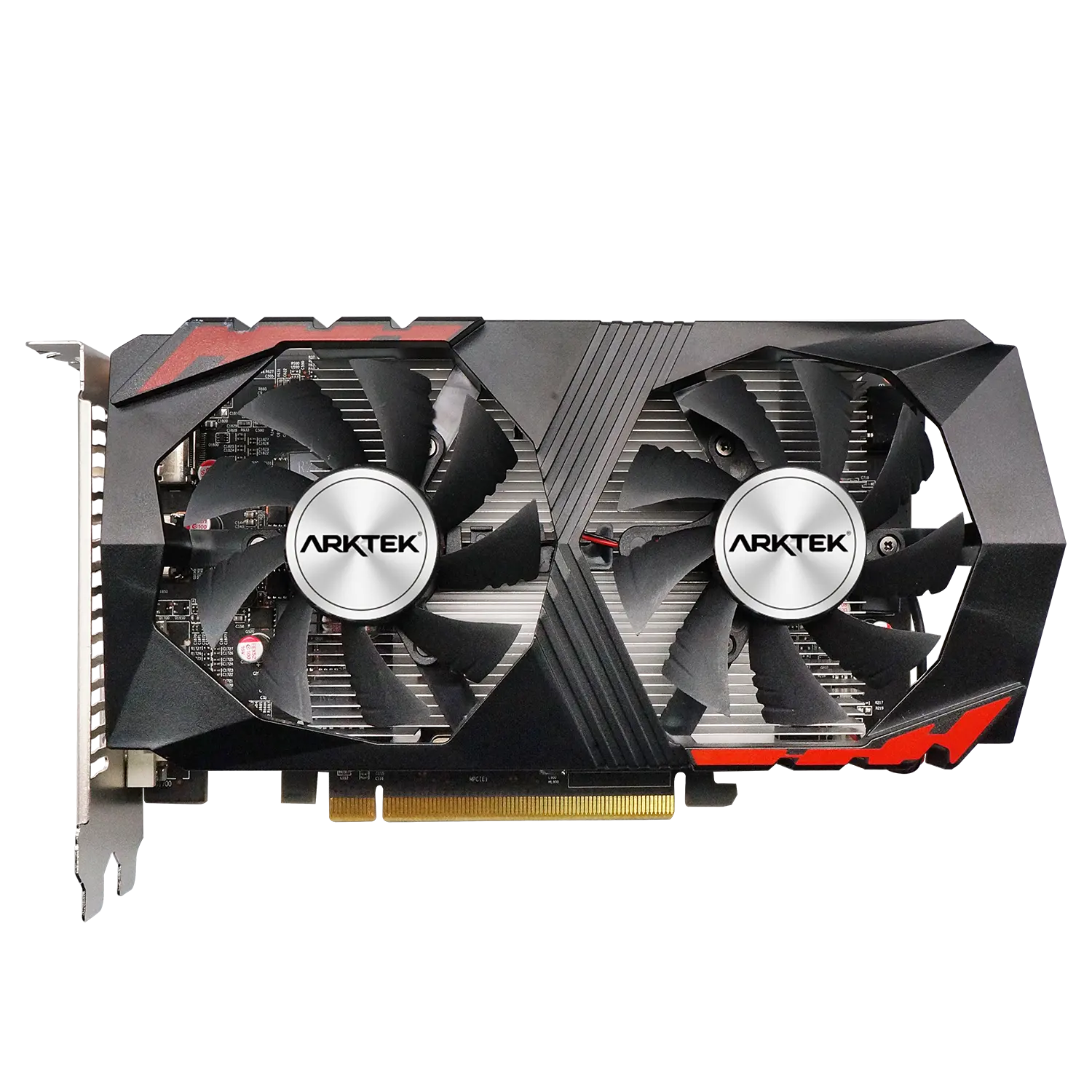 Produsen Game Kartu VGA Geforce 4GB 128Bit DDR5 Baru GTX1050TI GPU ARKTEK untuk Game Online