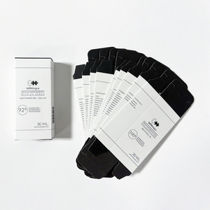 Boîtes d'extrémité en carton laminé mat/brillant pour femmes avec logo en aluminium pour huiles essentielles cosmétiques <span class=keywords><strong>de</strong></span> <span class=keywords><strong>beauté</strong></span> - Product Image 5