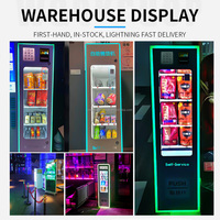 Hot Business Food & Beverage Préservatifs Beauté Pommes de Terre Chips Lait Petites Marchandises Composite Mur Monté Petit Distributeur Automatique
