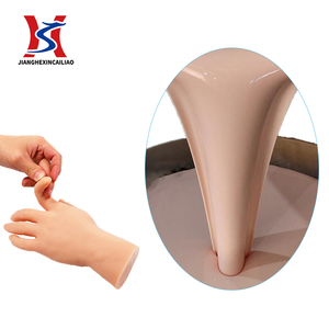 Caoutchouc de silicone liquide coloré de qualité médicale peau de corps humain silicone liquide de moulage 1:1 - Product Image 1