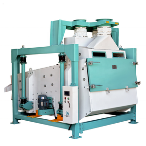 Grain pre cleaner machine Rotary vibrating paddy rice cleaner buckwheat Cleaning Machine