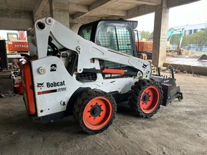 Front End Used Best <b>Small</b> Skid Steer Loader S750 S300 S185 S450 Jcb Backhoe Excavator <b>Wheel</b> Mini Skid Steer Loader for Sale - Product Image 5