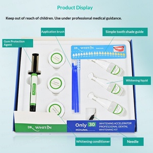Kit Professionale per Sbiancamento Dentale con Luce LED, Gel Senza Perossido Compatibile, Trattamento di 30 Minuti, Risultati Visibili - HONRY CL02 - Product Image 4