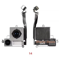 Module de caméra arrière principal de remplacement IPARTS pour iPhone 14 Plus Pro Max, pièces de réparation flexibles OEM