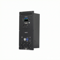Module amplificateur métallique de classe D haute puissance tout DSP 2 canaux 2300W 4 Ohms 4000W 8 Ohms avec LOGO gratuit pour subwoofer 21 pouces AES8500