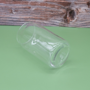 Bottiglie di Vetro Vuote di Lusso Promozionali per Acqua, 16oz, Bottiglia in Vetro Trasparente con Coperchio in Bambù e Cannuccia - Product Image 5