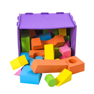 Bloques de Construcción de Espuma EVA Grandes y Suaves de Alta Calidad, Educativos, Lavables, Cuadrados, No Tóxicos y Seguros para Niños Pequeños y Niños - Product Image 6