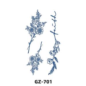 รอยสักชั่วคราวแบบกำหนดเอง สติ๊กเกอร์รอยสักกันน้ำ รอยสัก<span class=keywords><strong>ลาย</strong></span>สัตว์แบบลอกติดด้วยน้ำ - Product Image 3
