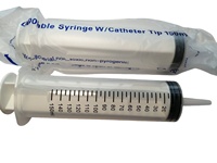 Seringue d'alimentation de 150ml Seringue à usage animal Seringue à tube d'alimentation pour oiseau chat chien mouton cochon etc.