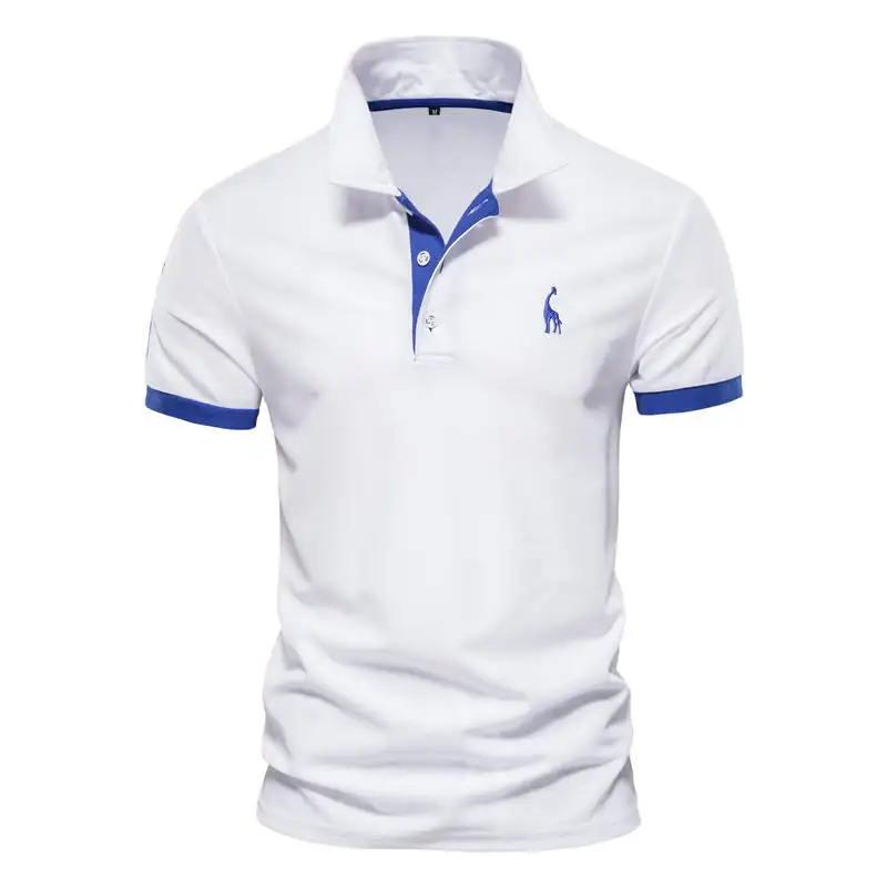 Groothandel Bulk Oversized Polo Golf T Shirts Poloshirt Print Geborduurde Heren Shirts Effen Golf Polo T-Shirts Custom