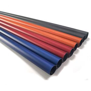Tubo de Fibra de Carbono Multicolor SHENYU de 5 mm (Mate/Brillante) de Juli para Estructuras de Drones de Primera Calidad y Uso Industrial -50 a 150 °C - Product Image 2