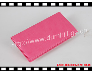 Hot Sale PU Bifold Check <strong>Book</strong> Cover Travel Passport <strong>Wallet</strong> - Product Image 5
