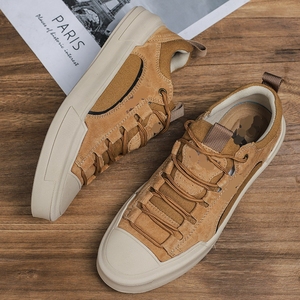 Neue Modelle Sneakers aus Naturleder Hochwertige Echtleder-Freizeitschuhe Bekannte Marke Baskets En Cuir Fabrik 2025 - Product Image 5