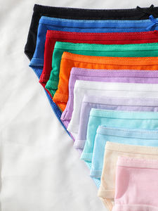 Mutandine personalizzate da donna Calcinhas Femininas a vita media traspirante morbido a prezzo all'ingrosso - Product Image 6