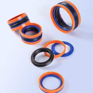 Nhà máy cung cấp gioăng piston KDAS kích thước tùy chỉnh, thiết kế tác động kép cho piston thủy lực, áp suất 400Bar, nhiệt độ -30~+100 độ C - Product Image 1