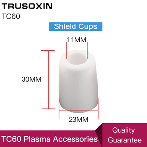 20 Piezas de Consumibles para Antorcha TC60, Copas Protectoras para Cortar Porcelana, para Cortadora de Plasma Inverter CUT40 CUT30 CUT50 - Product Image 2