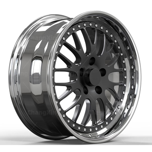 Rines Deportivos Forjados 5x112 con Borde Profundo Clásico para Audi A3 A4 A5 A6 RS4 RS5 RS7 de 17-21 Pulgadas para Autos de Pasajeros - Product Image 2