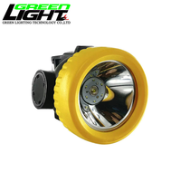 Lampe de mineur rechargeable de petite taille 2,6 Ah 5000 lux, lampe de casque de mineur, lumière de casque de mineur étanche IP68, phare de mine