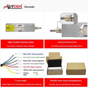 Capteur de pesage de pression gravitationnelle dynamique et statique haute précision Ouluda AT8529 0,03 % pour vérificateur de poids, installation à point unique - Product Image 4