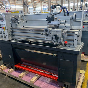 Tùy chỉnh máy tiện cho kim loại làm việc ngang phẳng giường Hướng dẫn sử dụng máy tiện với sản phẩm nóng 38mm(1-1/2 ") trục chính khoan - Product Image 3