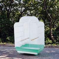 Cage à oiseaux de style Simple de haute qualité Offre Spéciale pour canaris facile à nettoyer plateau en plastique cadre en fil d'acier boîte Cage d'élevage emballée