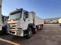 Prix d'usine Fabricant officiel 8*4 Sinotruk Howo 6*4 camion à benne basculante camion à benne basculante remorque minière camion à benne basculante en vente prix FOB