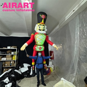 Marioneta Inflable Personalizada de <span class=keywords><strong>Cascanueces</strong></span>, Marionetas Inflables Gigantes Caminantes con Luces LED en Venta - Product Image 1