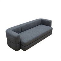 Canapé Alibaba, collection de canapés modernes en tissu, 3 places, mobilier d'hôtel, design contemporain, durable, usage commercial