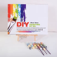 Kit de peinture par numéros personnalisé pour adultes, peinture à l'huile sur toile DIY, cadeau de Noël, art mural fait main, décoration intérieure